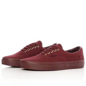 Burgundy Era Gold Mono Port Royale VANS Shoes